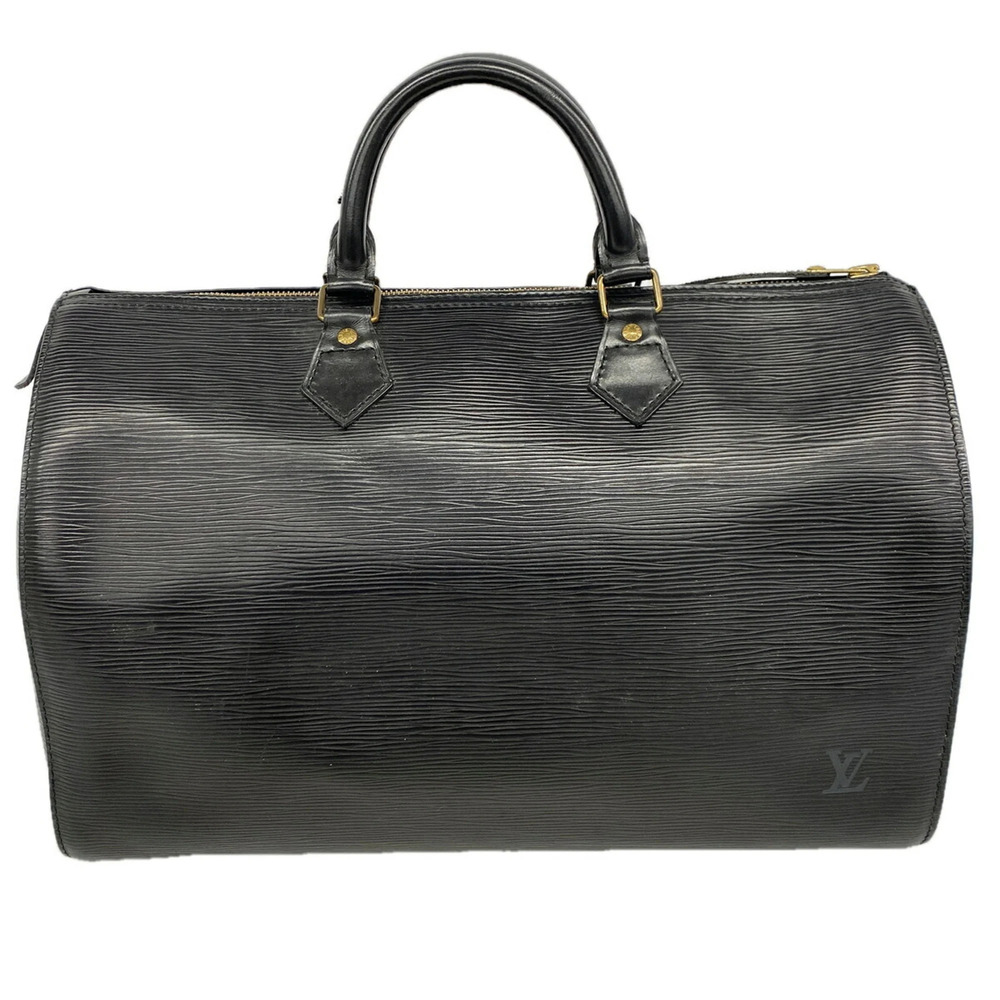 Louis Vuitton Epi Speedy 35 Handbag M42992 Noir (Women's)